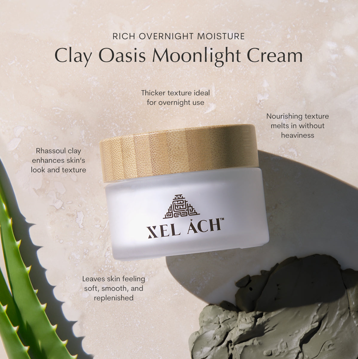 Clay Oasis Moonlight Cream